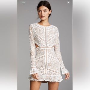 For Love and Lemons Emerie Cutout Dress Size S